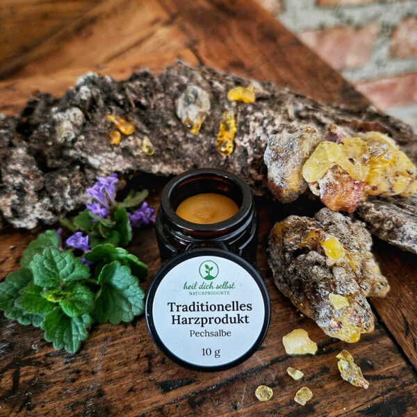 Traditionelles Harzprodukt - Pechsalbe